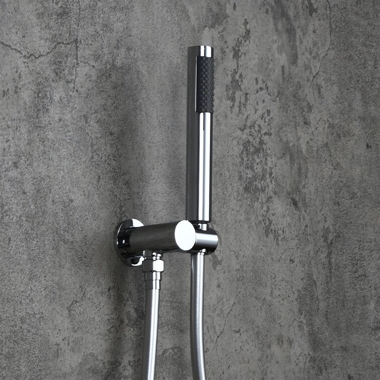 2-Way Function Thermostatic Complete Shower System with Rough-in-Valve